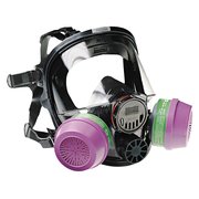 Honeywell North 7600 Series Full-Facepiece Respirator Mask, Medium/Large 760008A